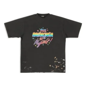 Camiseta 90/10 de corte ancho «Black» 641675TMVH31055