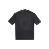 Camiseta ajustada «Paris By Day» de corte entallado «Black Faded» 745019TOVC71055