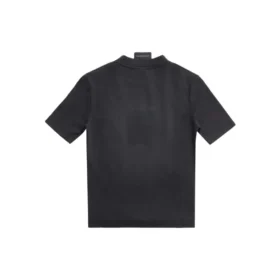 Camiseta ajustada «Paris By Day» de corte entallado «Black Faded» 745019TOVC71055