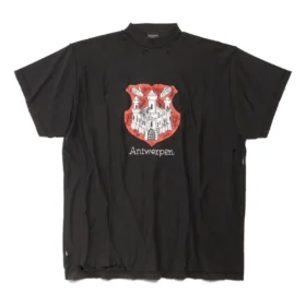 Camiseta Antwerpen Inside-out Oversized «Black» 787358TQVP71083
