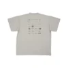 Camiseta «Archives Logos» oversize «Gris claro» 712398TNVQ71342