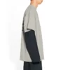Camiseta «Archives Logos» oversize «Gris claro» 712398TNVQ71342