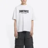 Camiseta Balenciaga x FORTNITE de corte medio «Blanco» 612966TLVO39040