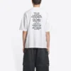 Camiseta Balenciaga x FORTNITE de corte medio «Blanco» 612966TLVO39040