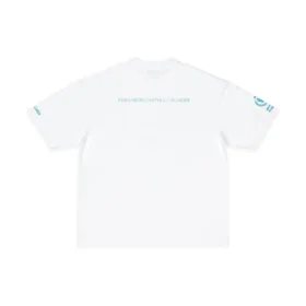 Camiseta Balenciaga x WFP, corte medio «White» 612966TMVL29086
