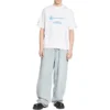 Camiseta Balenciaga x WFP, corte medio «White» 612966TMVL29086