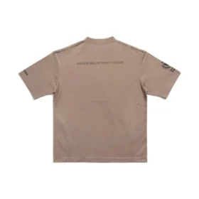 Camiseta Balenciaga x WFP de corte medio «Beige» 612966TMVL27761