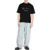Camiseta Balenciaga x WFP de corte medio «Black» 612966TMVL21070