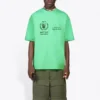 Camiseta Balenciaga x WFP de corte medio «Green» 612966THV844162