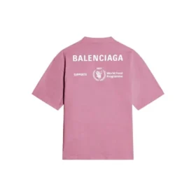 Camiseta Balenciaga x WFP de corte medio «Pink» 612966THV845621