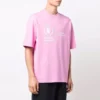 Camiseta Balenciaga x WFP de corte medio «Pink» 612966THV845621