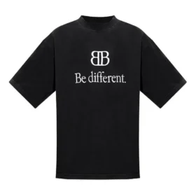 Camiseta BB Be Different, corte medio, «Black» 612966TNVU91070