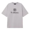 Camiseta BB Be Different, corte medio, «Gris» 612966TNVU99784