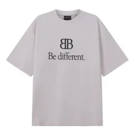 Camiseta BB Be Different, corte medio, «Gris» 612966TNVU99784