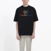 Camiseta BB con logotipo arcoíris «Negro» 570805TEV531000