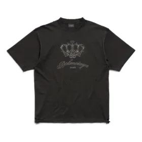 Camiseta BB Motel de corte medio «Negro» 764235TQVK91083
