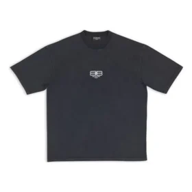 Camiseta BB Paris Icon de corte medio «Negro y blanco» 612966TMVG79034