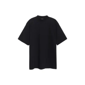Camiseta BB Paris Strass de corte medio «Black Faded» 739784TOVU81055