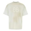 Camiseta BB Paris Strass de corte medio «Dirty White» 739784TOVU69012
