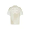 Camiseta BB Paris Strass de corte medio «Dirty White» 739784TOVU69012