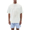 Camiseta BB Paris Strass de corte medio «Dirty White» 739784TOVU69012