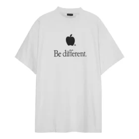 Camiseta «Be Different» «Blanco y negro» 712398TNVB39784