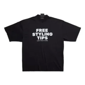 Camiseta «Black White» con consejos de estilo gratuitos 744439TOVG29034