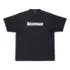 Camiseta Caps de corte holgado «Negro» 651795TNVL11070