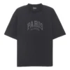 Camiseta Cities Paris de corte medio «Nero» 612966TLVL71069
