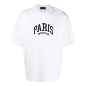 Camiseta «City Paris» de corte medio «Blanca» 612966TLVL79040