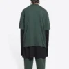 Camiseta «City Paris» de corte medio «Verde» 612966TLVL73011