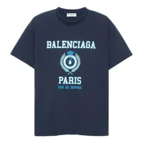 Camiseta College 1917 de corte medio «Azul» 612965TMV954140