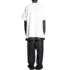 Camiseta con aberturas oversize «White» 761460TPVD49000