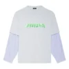 Camiseta con capas y logotipo Slime «Gris» 671401TLVF11203