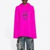 Camiseta con capucha y manga larga «Pink» 662424TKVE16817
