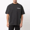 Camiseta con corte lateral «Black» 641655TLVB39034