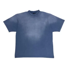Camiseta con dibujo a mano «Azul» 764235TPVU42671