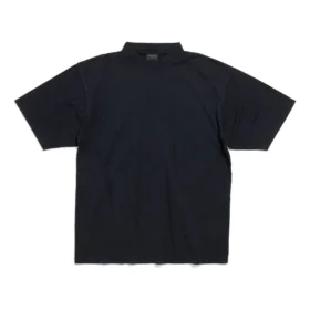 Camiseta con diseño dibujado a mano, corte medio «Black Faded» 764235TPVU41569