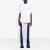 Camiseta con el logotipo de París «Blanco» 612966TKV869040