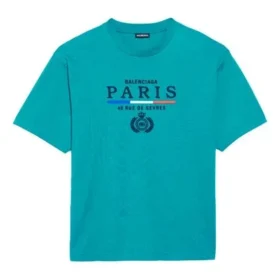 Camiseta con el logotipo de París «Regular Paris Flag» de la colección SS20 594579TGV483640