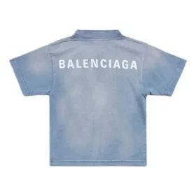 Camiseta con espalda al aire «Azul y blanco» 681864TPVK14313