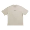 Camiseta con espalda al aire, corte medio «Beige» 612966TOVJ89763