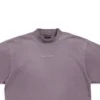 Camiseta con espalda al descubierto, corte medio «Purple Grey» 764235TPVK15500