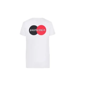 Camiseta con estampado, cuello redondo y manga corta, color blanco 612964TIV799000
