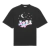Camiseta con estampado Love Bear de la colección SS21, negra 641532TJVI11000