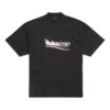 Camiseta con estarcido político «Black White» 764235TQVI51569