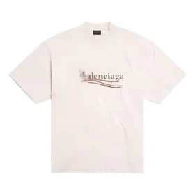 Camiseta con estarcido político «White Black» 764235TQVI59784