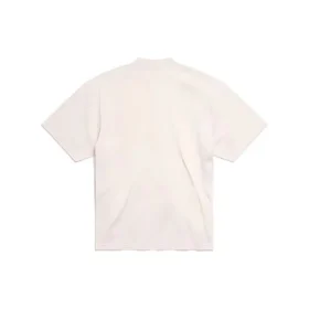 Camiseta con estarcido político «White Black» 764235TQVI59784