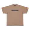 Camiseta con gorra, corte holgado «Tan» 651795TNVL17761