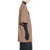 Camiseta con gorra, corte holgado «Tan» 651795TNVL17761